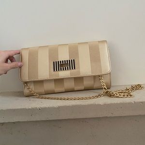 Mint condition gold clutch